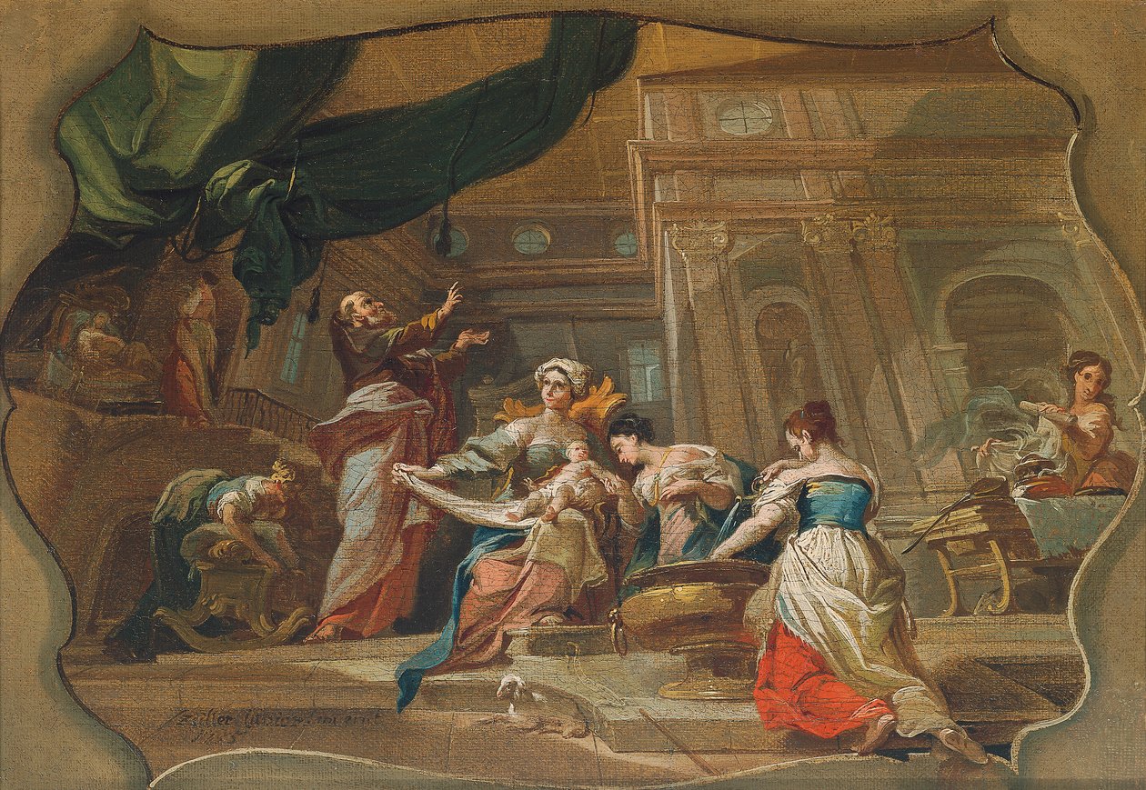 El nacimiento de Juan de Franz Anton Zeiller