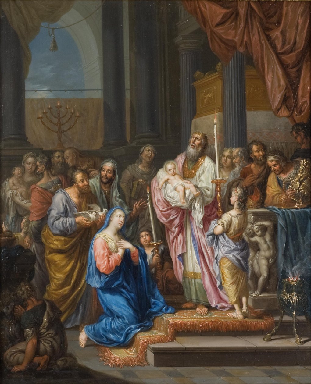Ofrenda en el templo de Franz Christoph Janneck