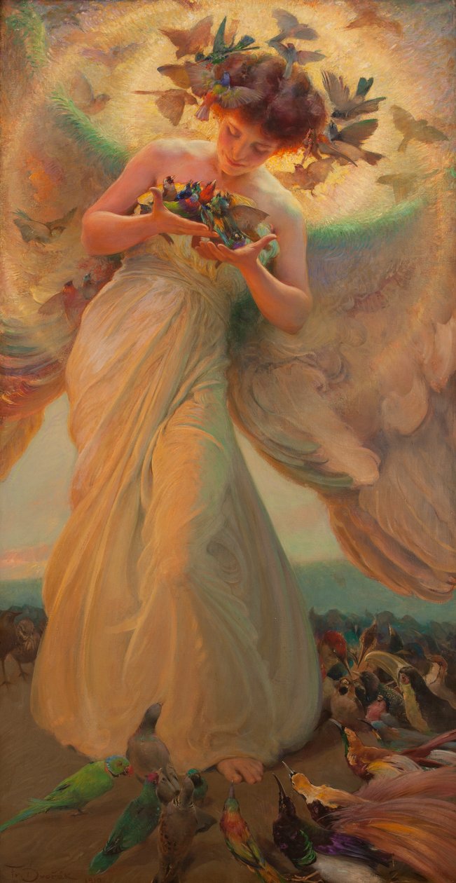 El ángel de los pájaros de Franz Dvorak