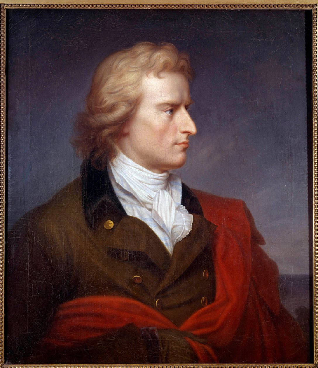 Retrato de Friedrich Schiller de Franz Gerhard von Kugelgen