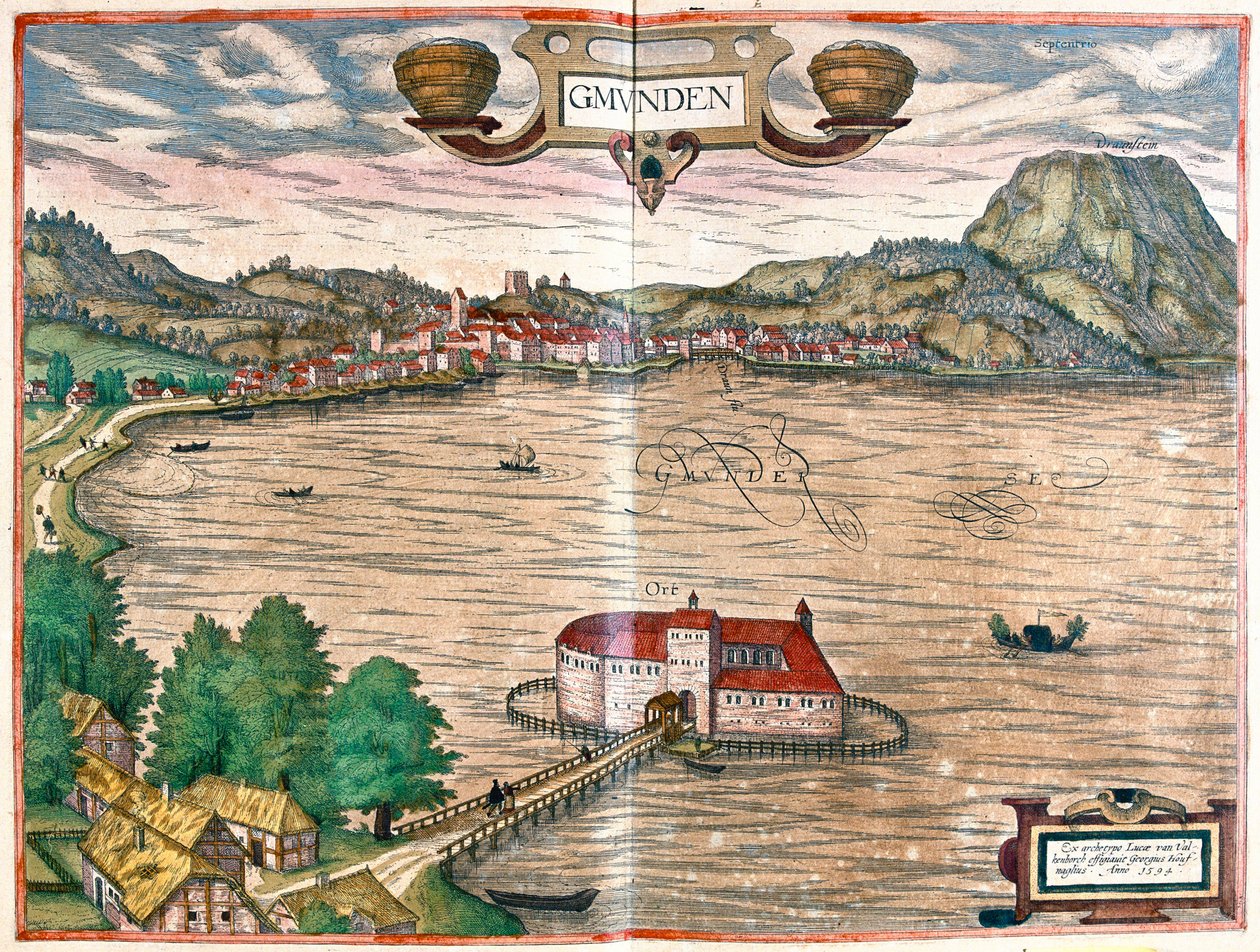 Gmunden, Austria de Franz Hogenberg