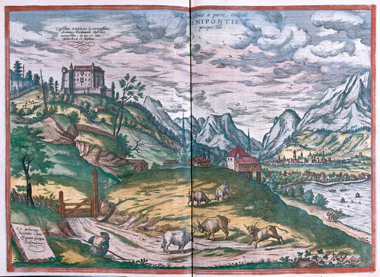 Innsbruck, Austria de Franz Hogenberg