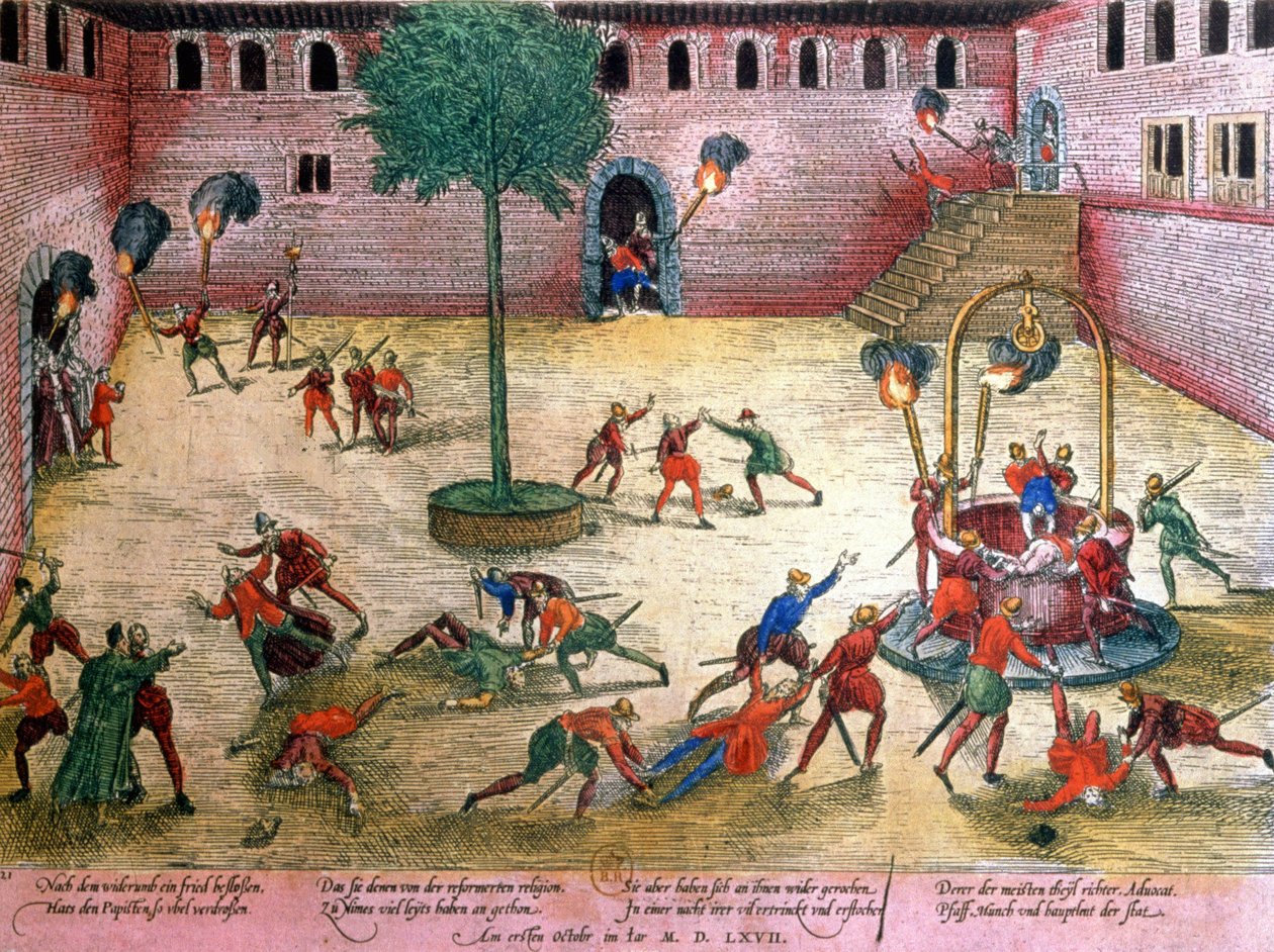 Segunda guerra de religión francesa: La Michelade de Franz Hogenberg