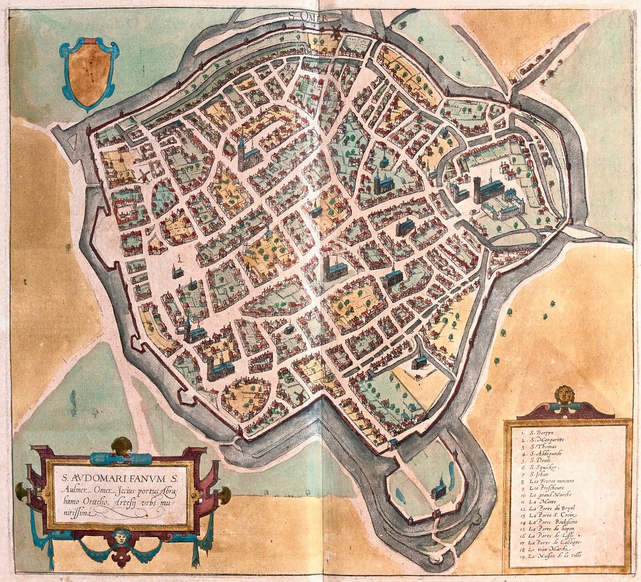 St. Omer, Francia de Franz Hogenberg