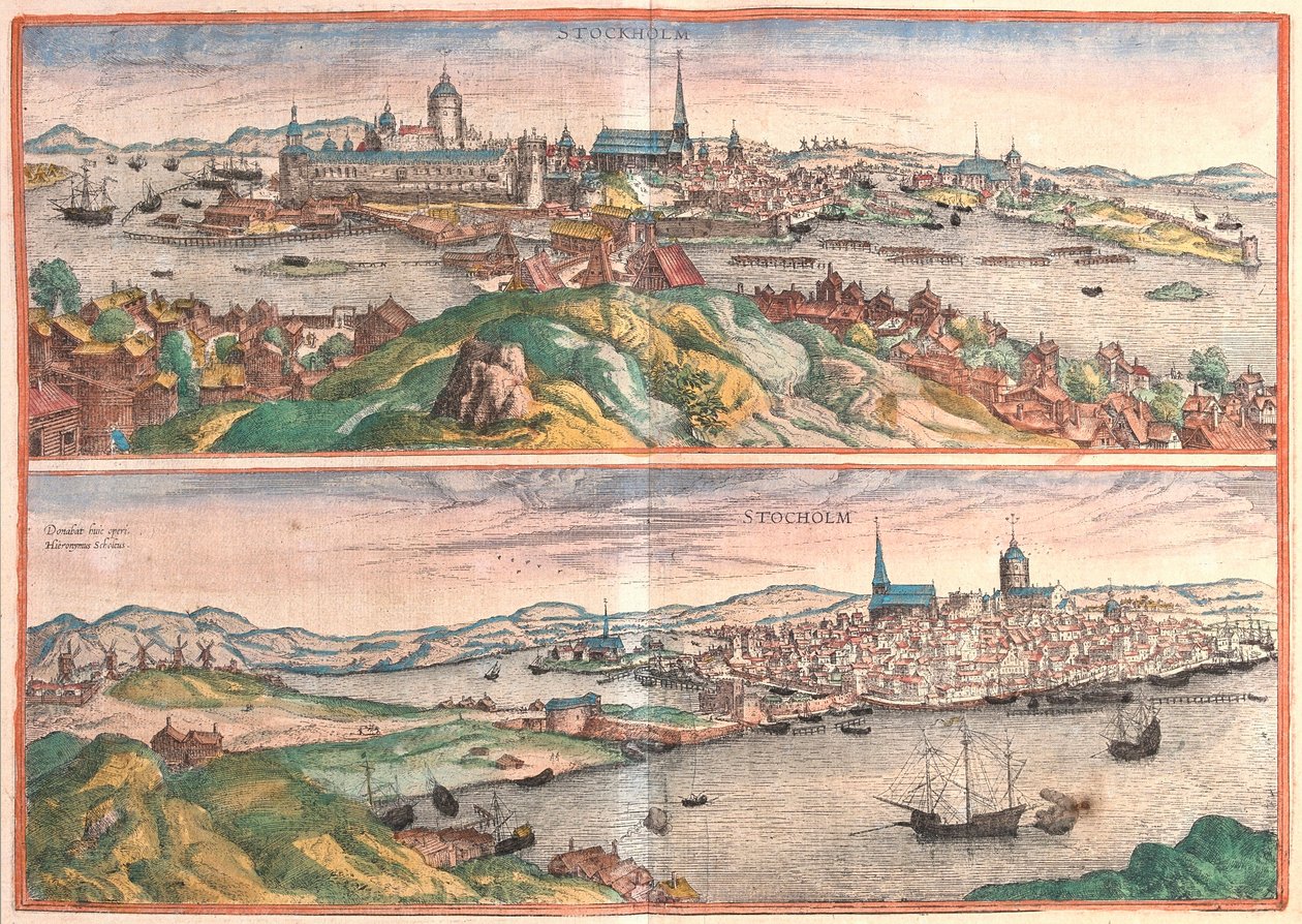 Estocolmo, Suecia de Franz Hogenberg