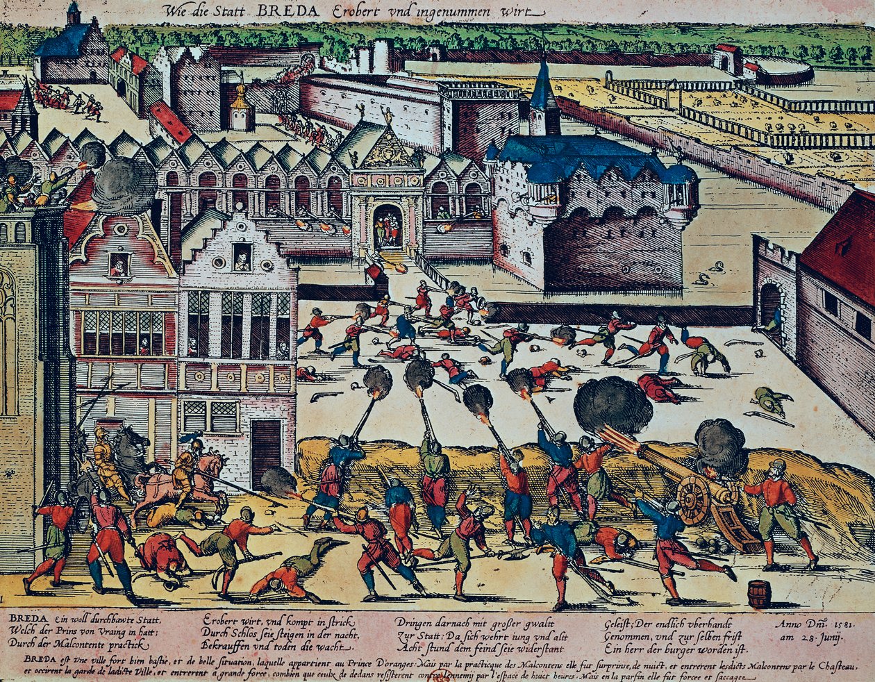 La furia de Haultepenne en 1581 de Franz Hogenberg