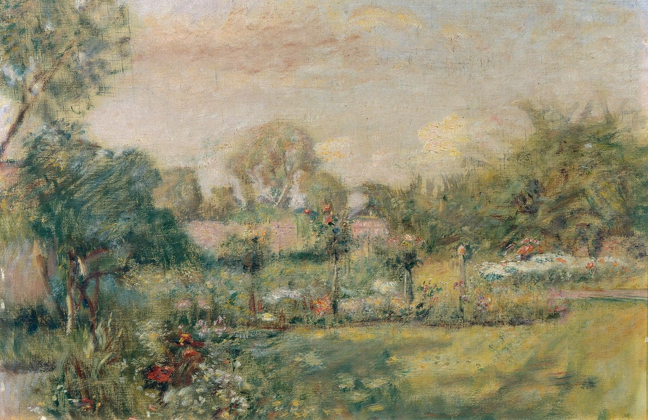 Jardín en verano de Franz Hohenberger