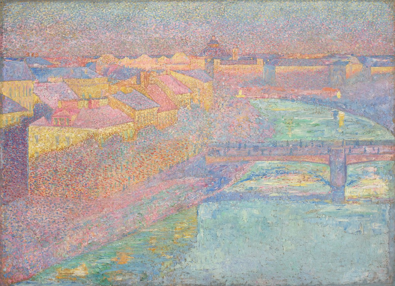País del Danubio en verano de Franz Jaschke