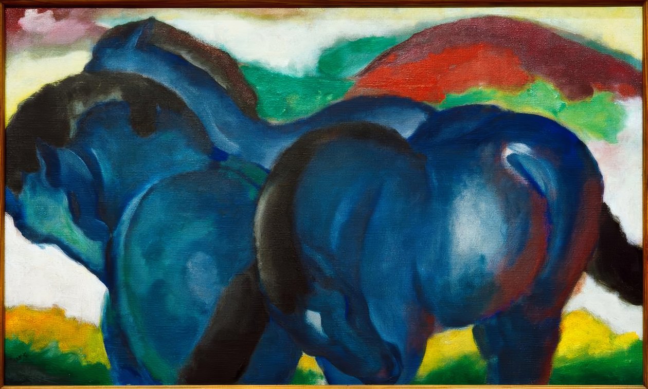 Los pequeños caballos azules de Franz Marc