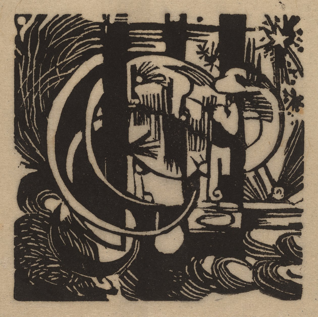 Lagartijas de Franz Marc