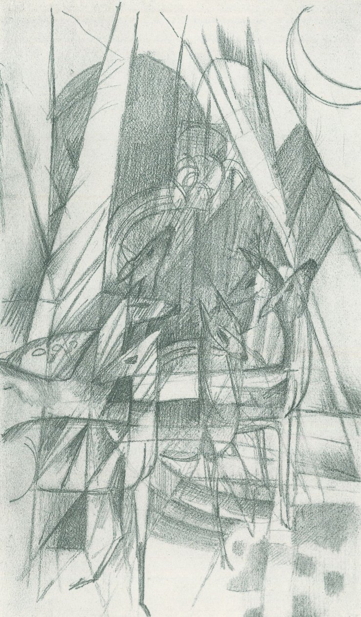 Rotwild de Franz Marc