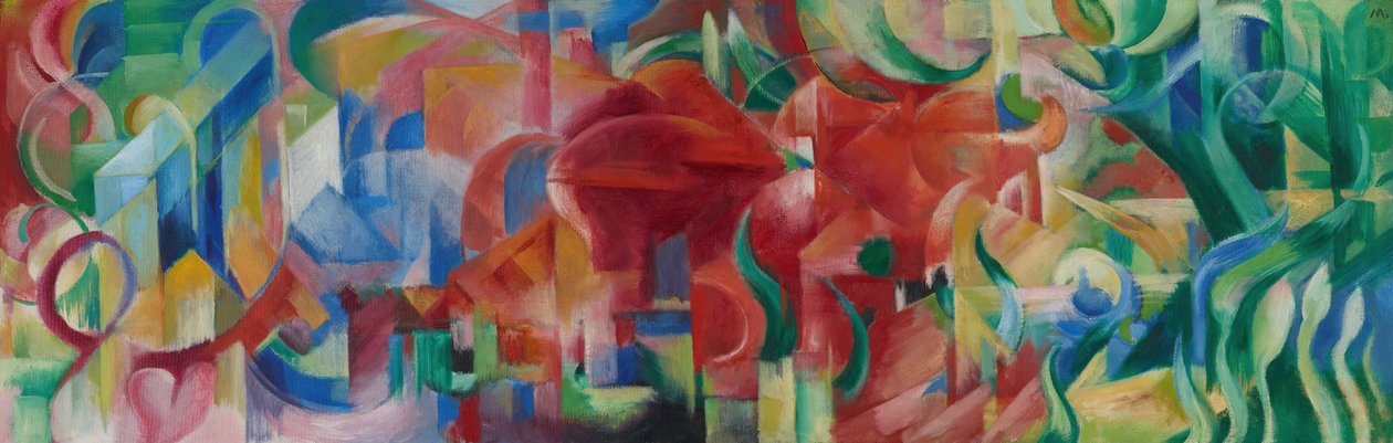 Formas lúdicas de Franz Marc