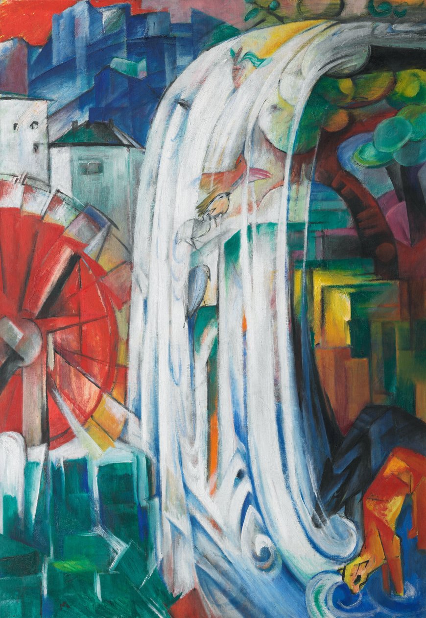 El molino embrujado de Franz Marc
