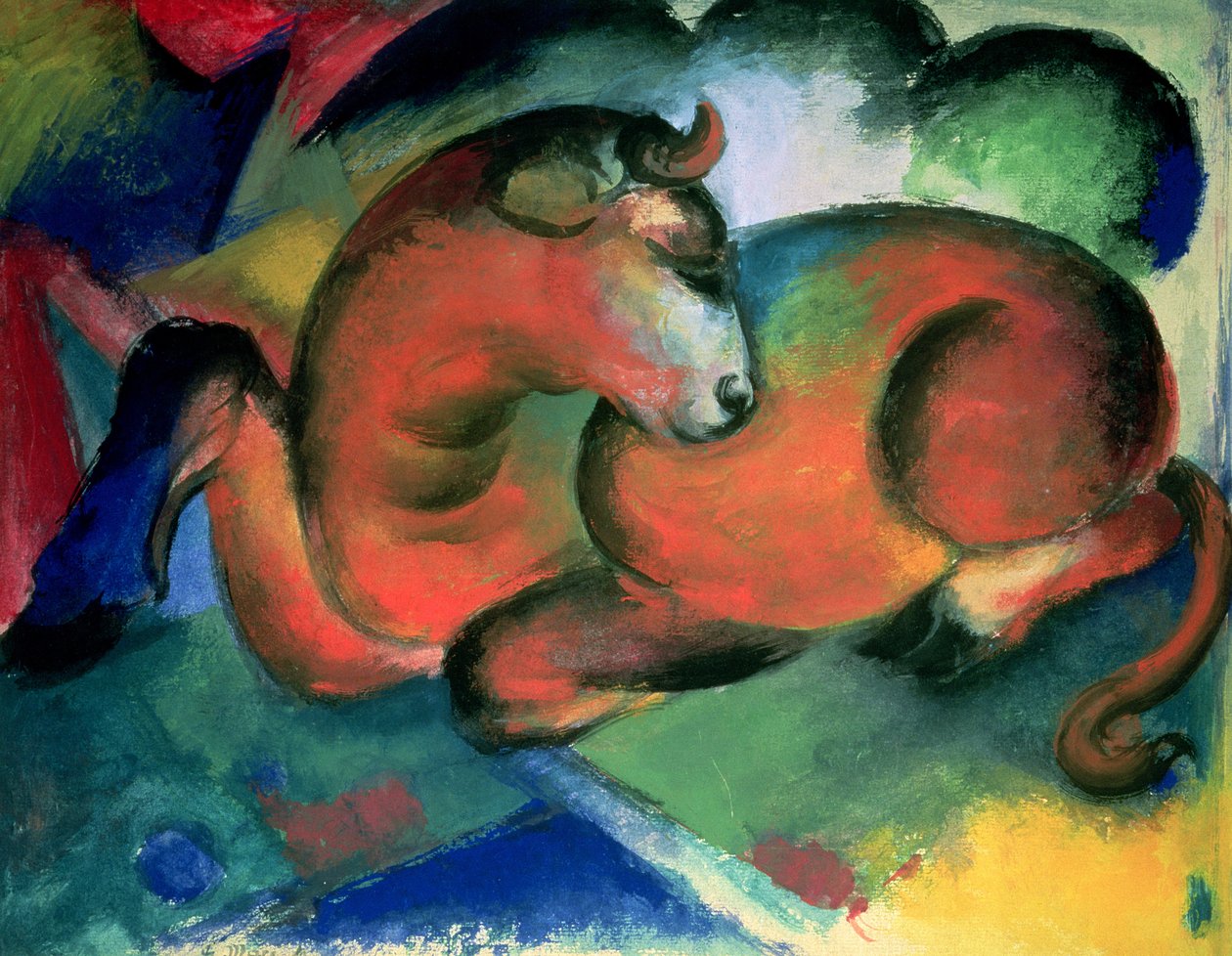 El Toro Rojo de Franz Marc