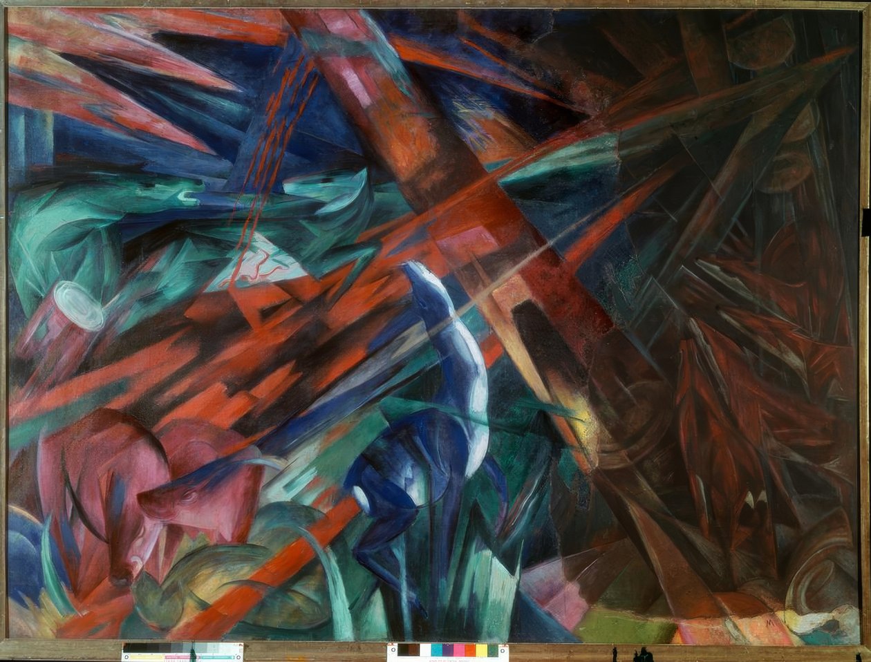 Destino de los animales de Franz Marc