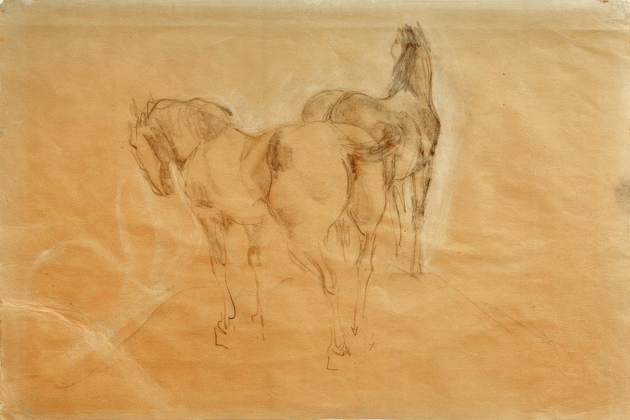 Dos caballos de Franz Marc