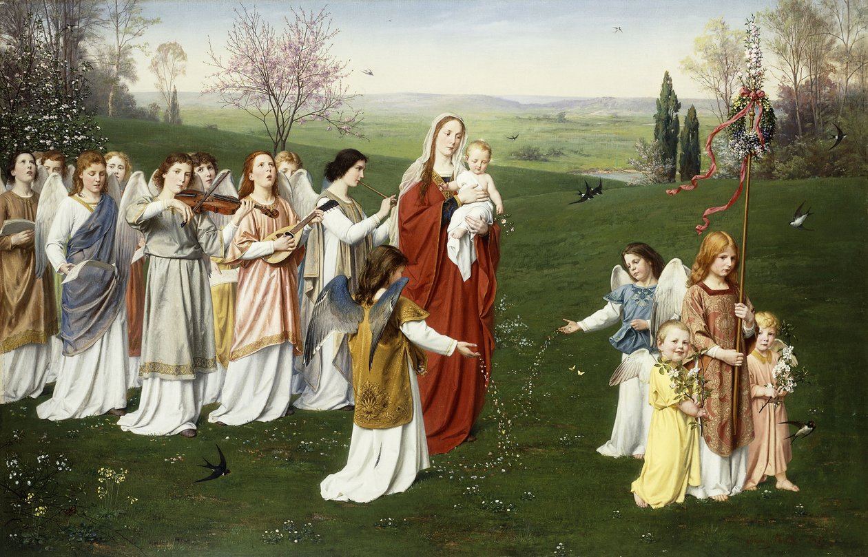 Una procesión de mayo de Franz Muller