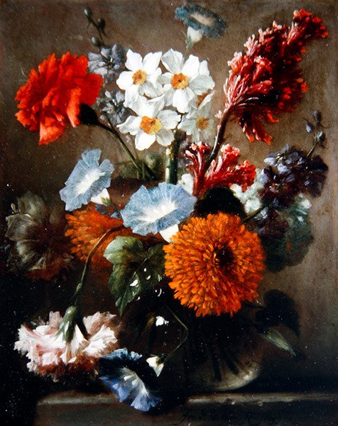 Naturaleza muerta de flores de Franz Werner Tamm