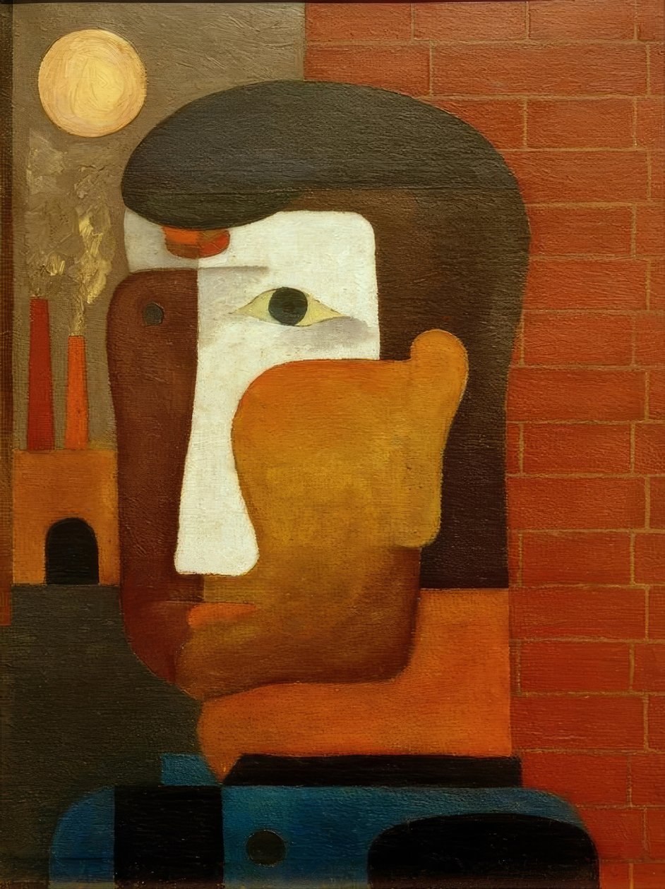 Cabeza de Franz Wilhelm Seiwert