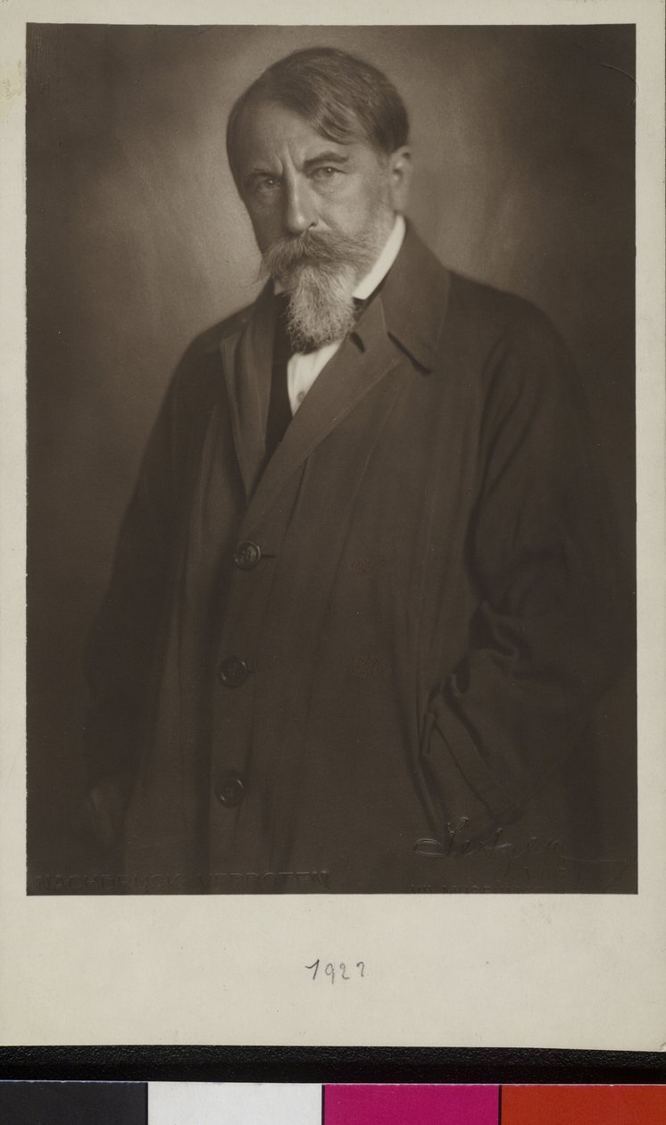 Foto Arthur Schnitzler (1862-1931) de Franz Xaver Setzer