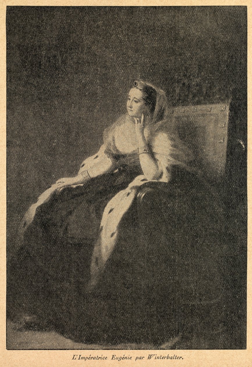 Retrato de Imperatriz Eugenia de Franz Xaver Winterhalter