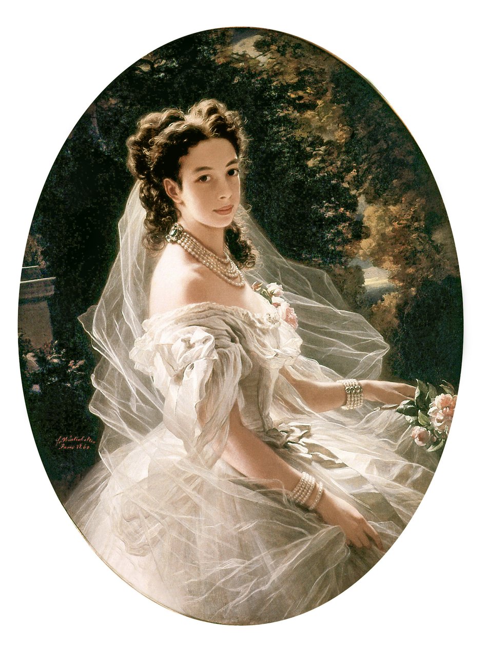 Princesa Paulina von Metternich de Franz Xaver Winterhalter