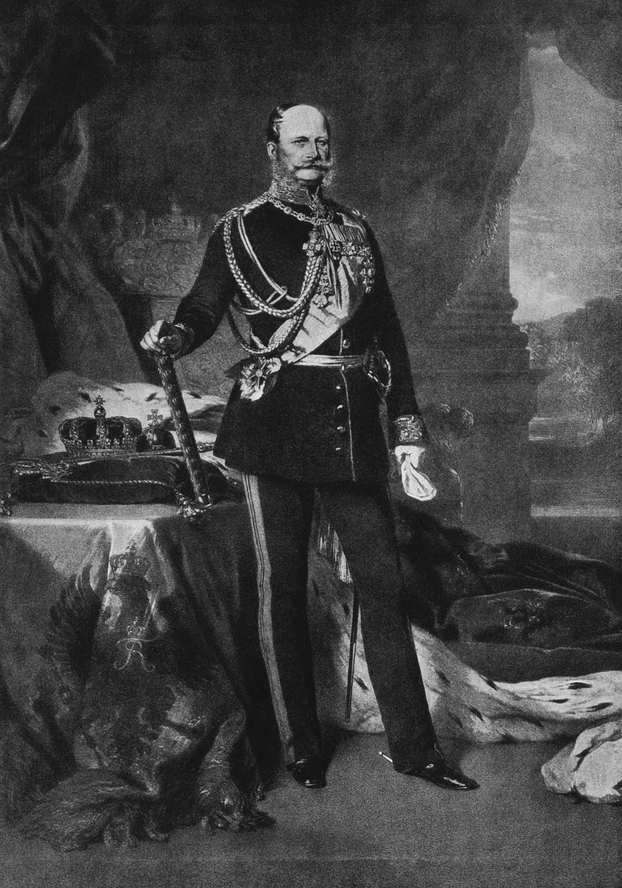 Guillermo I de Prusia de Franz Xaver after Winterhalter