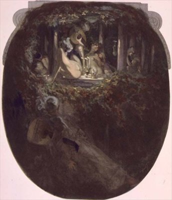 La Serenata de Franz von Bayros (1866 1924)