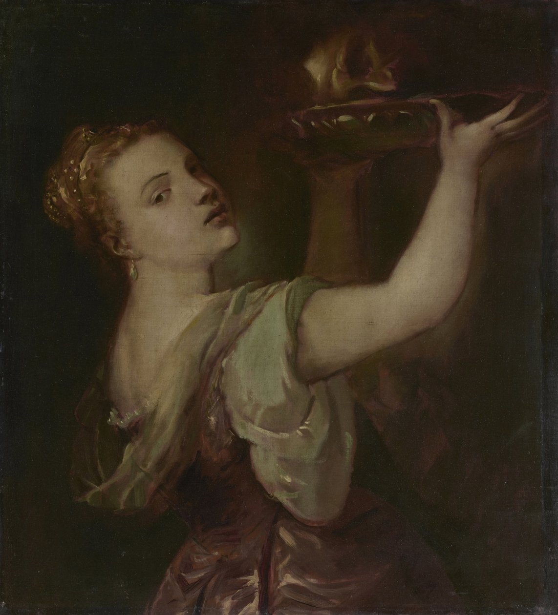 Copia después de Tiziano: Lavinia como Salomé de Franz von Lenbach