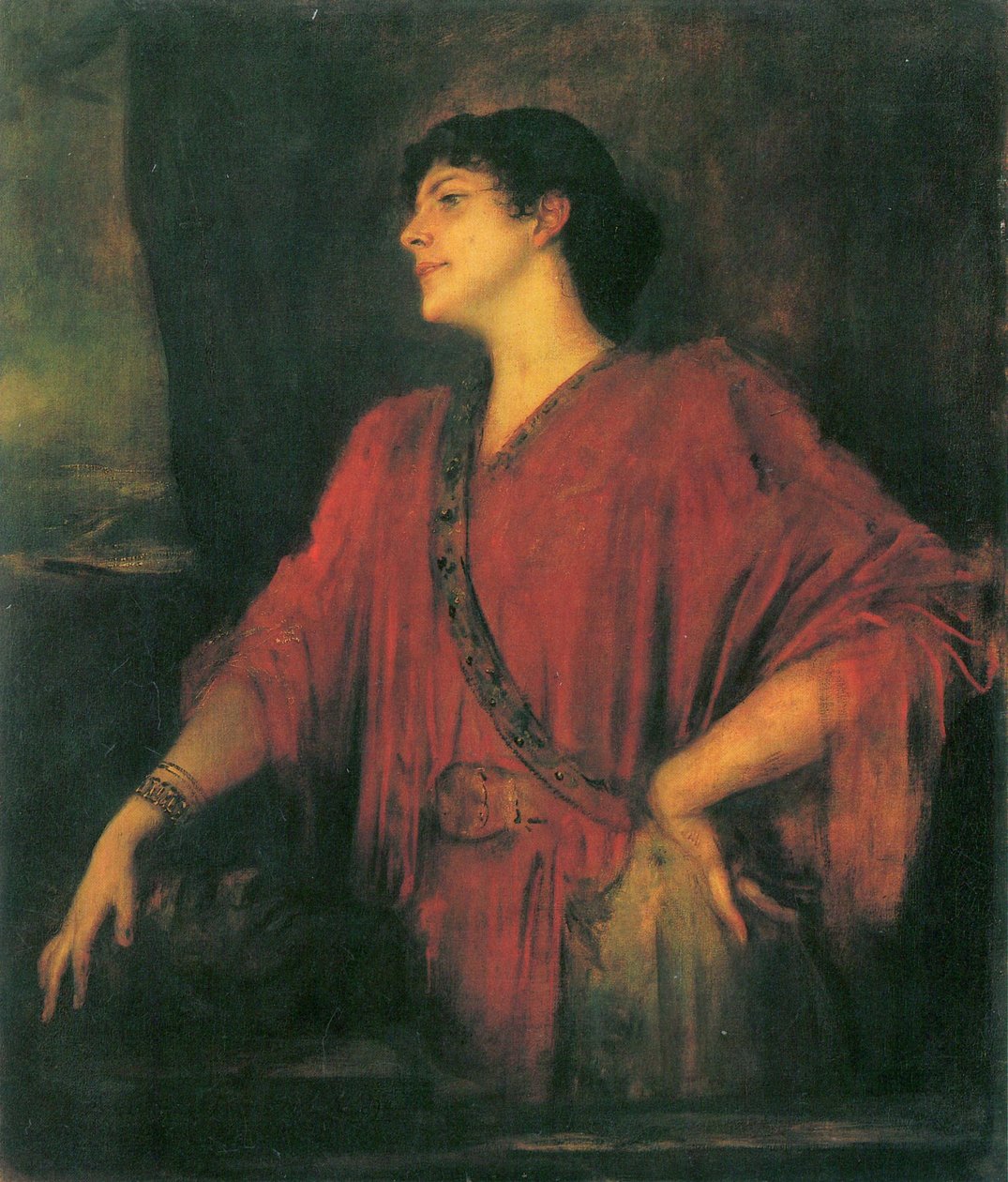 Mary Lindpaintner como Salomé de Franz von Lenbach
