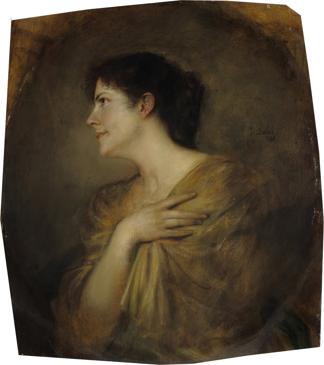 Mary Stuck (geb. Lindpaintner) de Franz von Lenbach