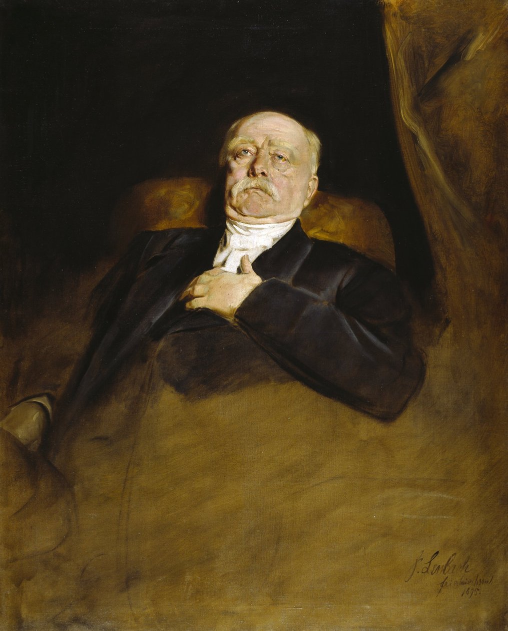 Príncipe Otto Bismarck de Franz von Lenbach