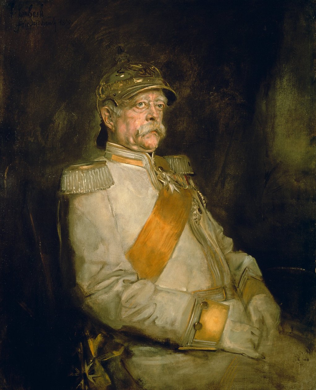 Príncipe Otto Bismarck de Franz von Lenbach