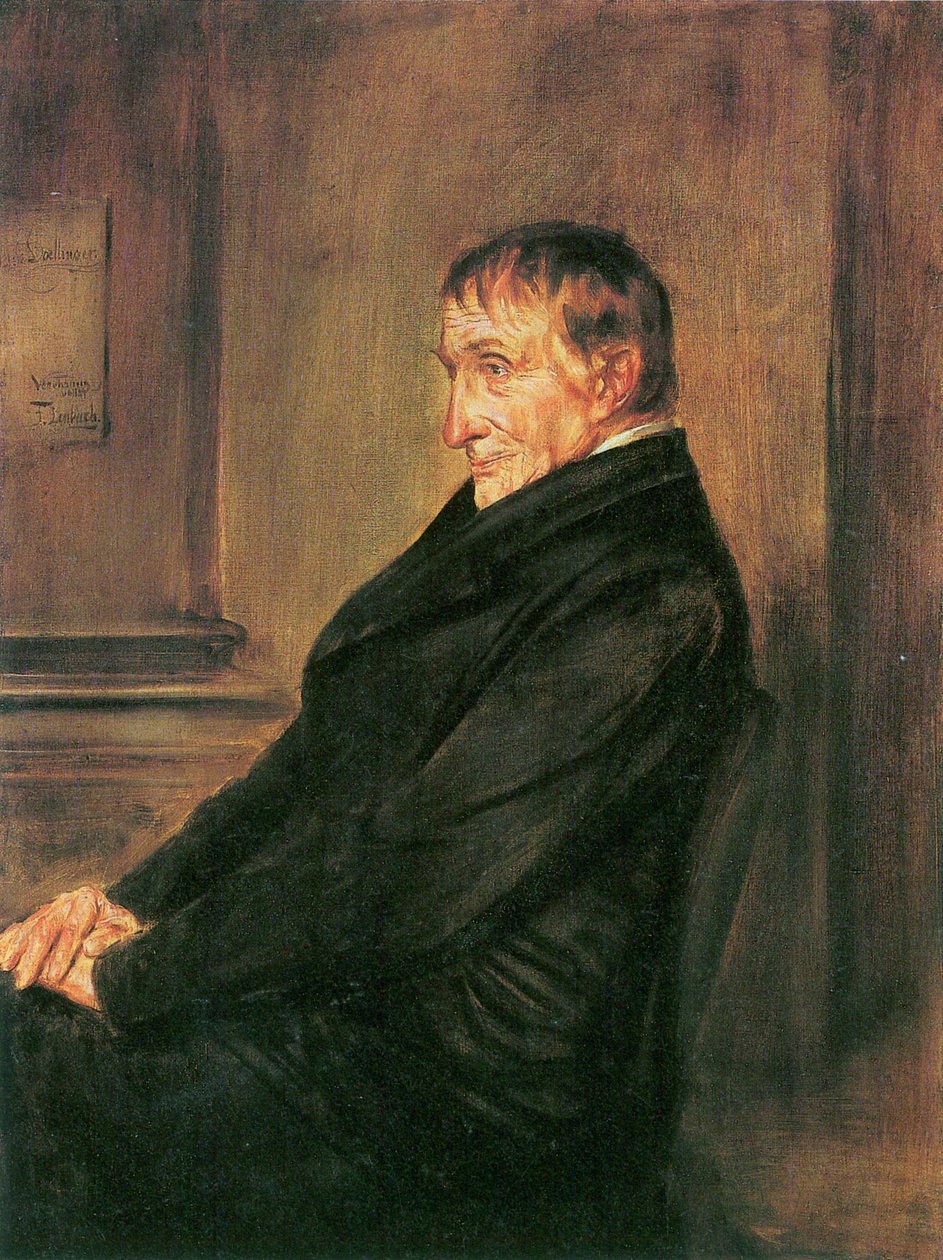 Retrato de Ignaz von Döllinger de Franz von Lenbach