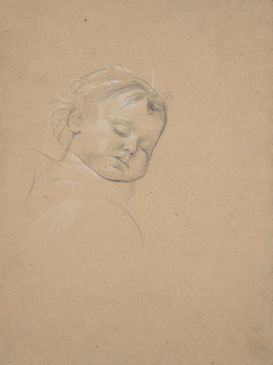 Estudios sobre la cabeza de los niños de Franz von Matsch