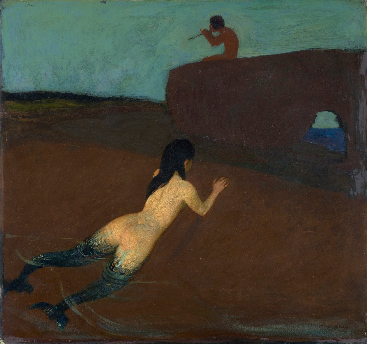 escuchar a escondidas de Franz von Stuck