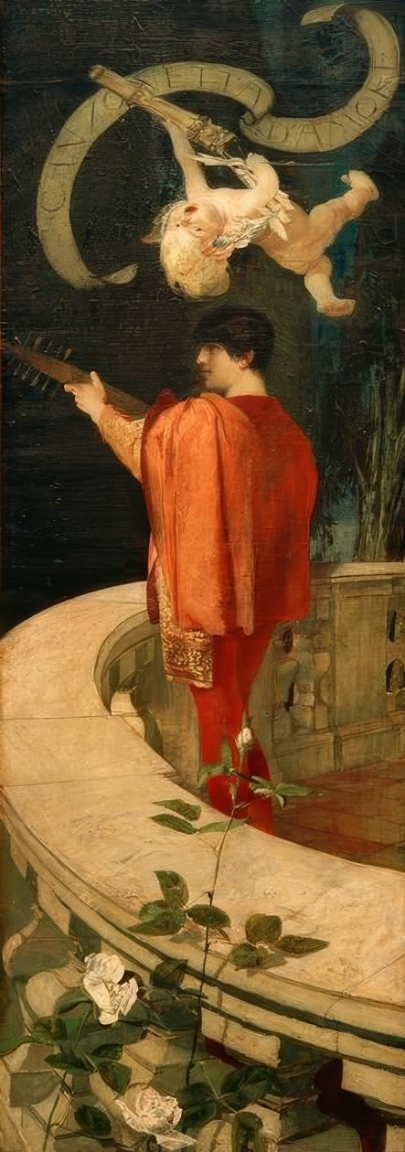 Canzonetta de amor de Franz von Stuck