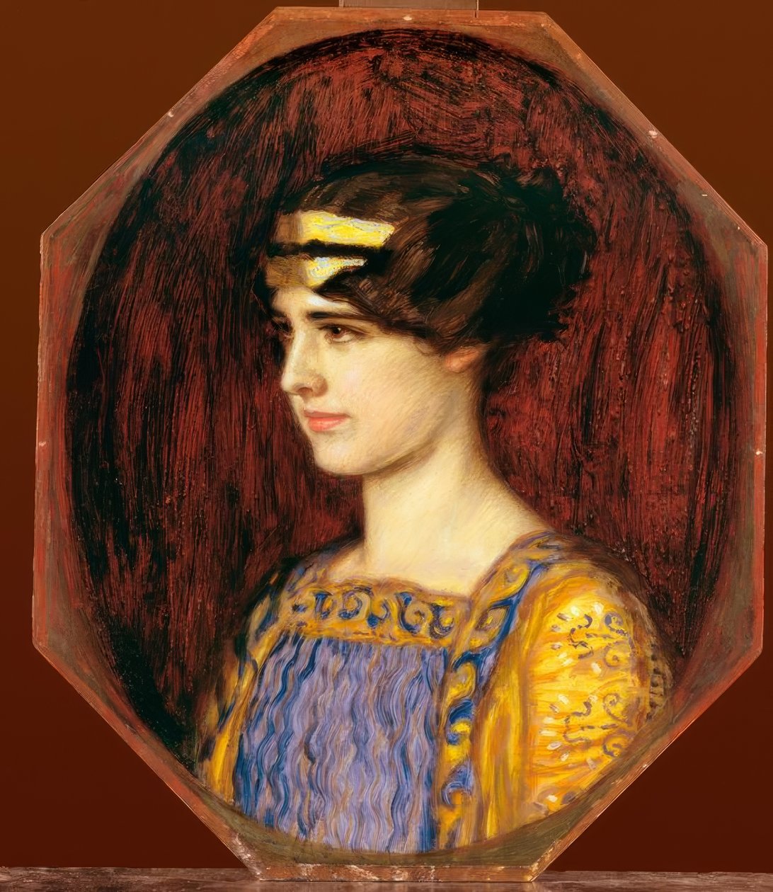 Mary como griega de Franz von Stuck
