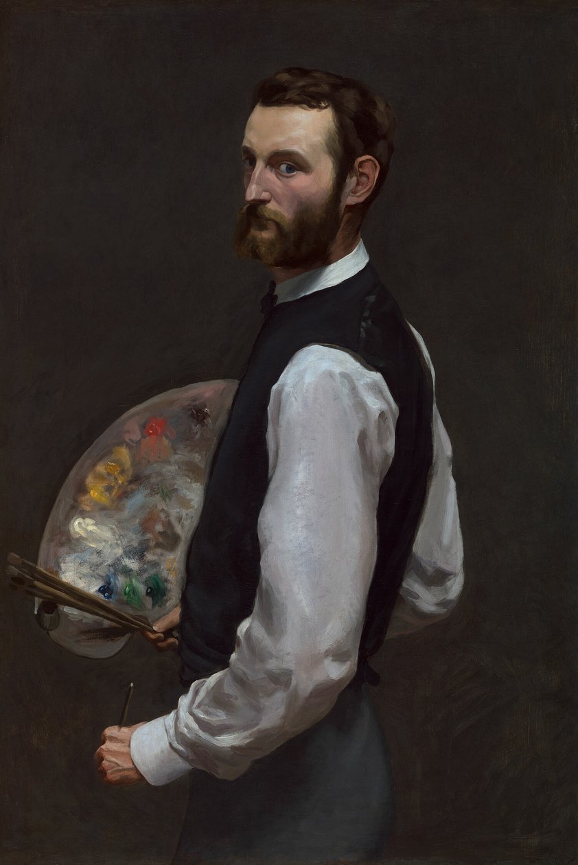 Autorretrato de Frédéric Bazille