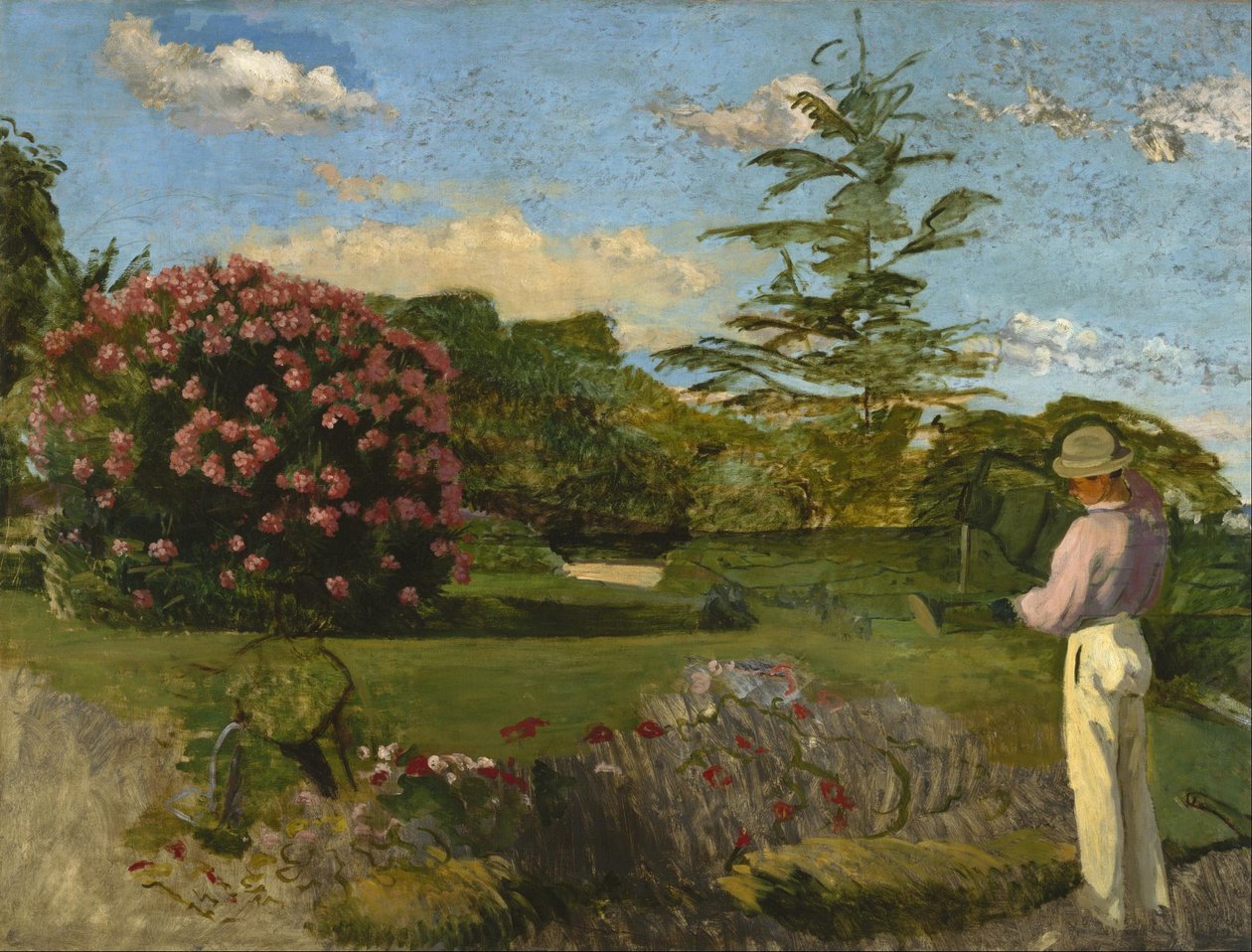 El pequeño jardinero de Frédéric Bazille