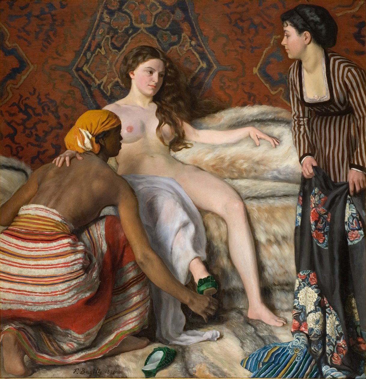 El retrete de Frédéric Bazille