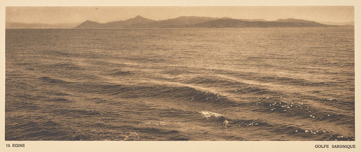 Egina. Golfo Sarónico de Frédéric Boissonnas