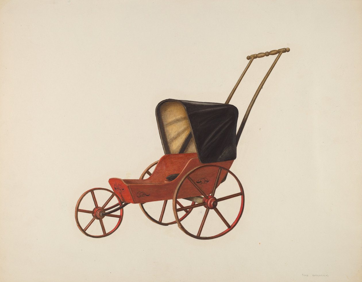 Cochecito de bebé de Fred Hassebrock