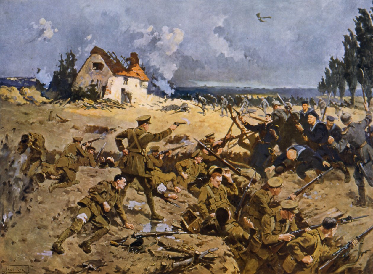 Octavo de Mayo (óleo sobre lienzo) de Fred Roe