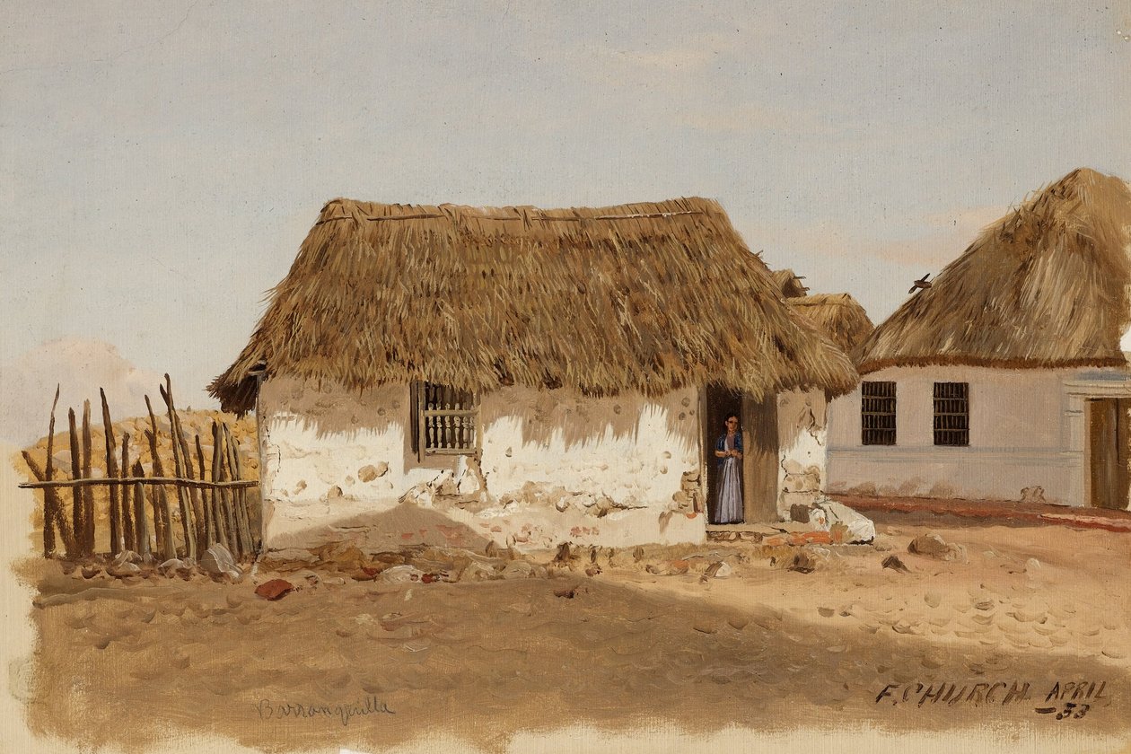 Colombia, Barranquilla, dos casas de Frederic Edwin Church