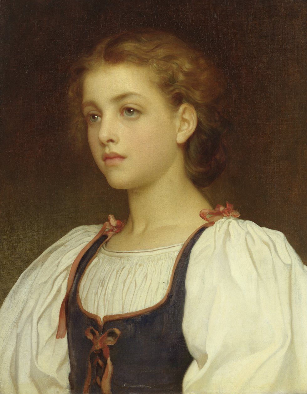 Biondina de Frederic Leighton