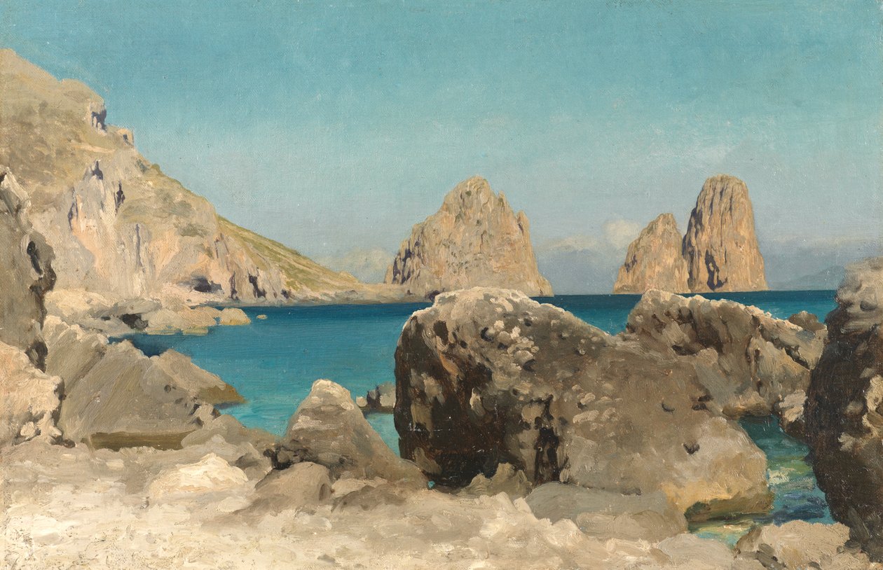 Rocas de las sirenas, Capri de Frederic Leighton