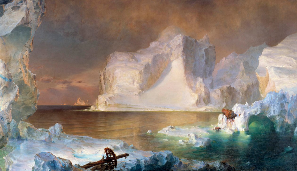 Icebergs de Frederic Edwin Church