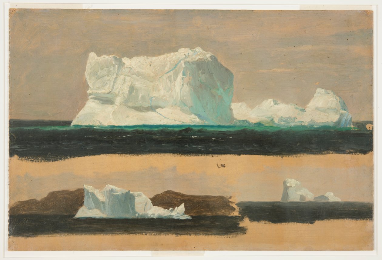 Icebergs, Twillingate de Frederic Edwin Church