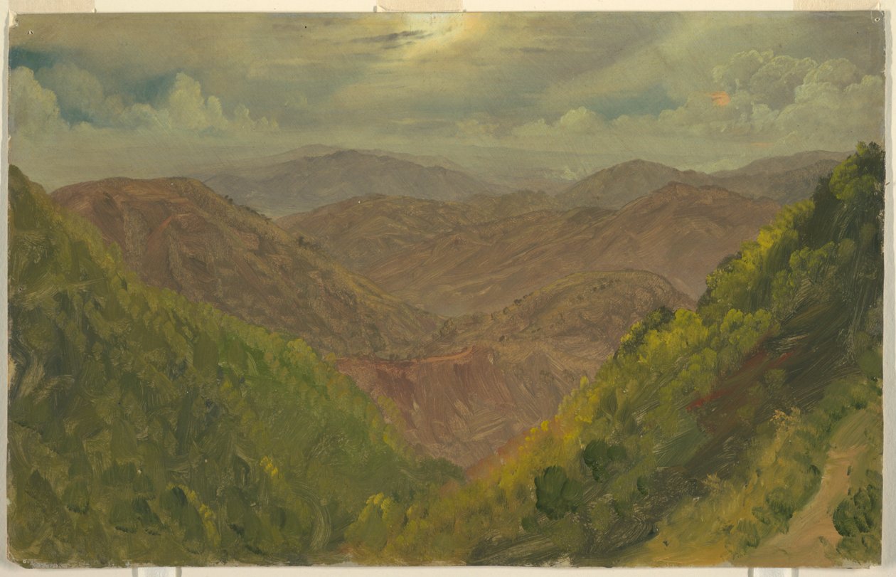 Paisaje en Jamaica de Frederic Edwin Church